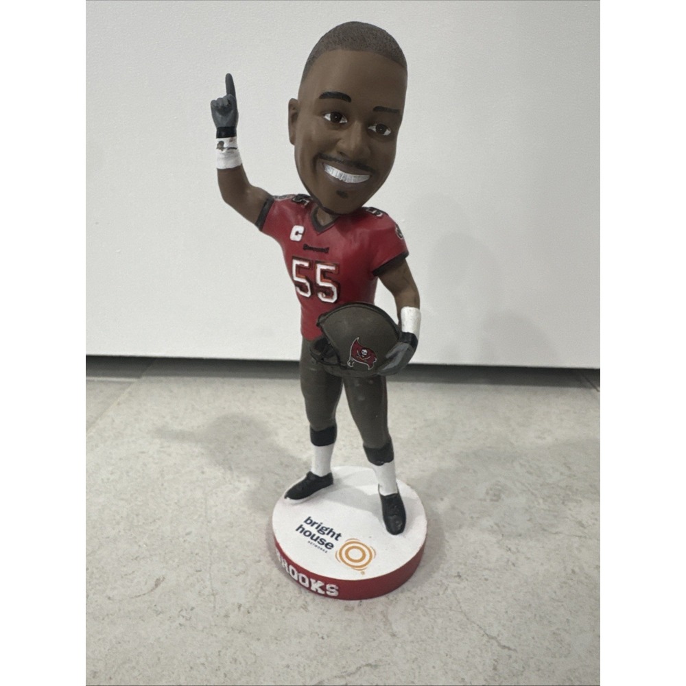 NFL Tampa Bay Buccaneers Derrick Brooks Ring of Honor Bobblehead SGA